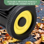 Towallmark Lawn Sweeper, 44 Inch Tow Behind Leaf Collector, Heavy Duty Grass Sweeper With Adjustable Height, Large Capacity Debris Collector For Yard Lawn Care, - Image 2