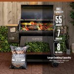 Pit Boss Pellet Smoker, Austin XL 1000 Square Inch Wood Fired Pellet Grill, Onyx Series - Image 8