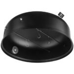 YDLW 3-in-1 Vertical Charcoal Smoker Portable BBQ Smoker Grill with Detachable 2 Layer,Black - Image 4