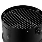 YDLW 3-in-1 Vertical Charcoal Smoker Portable BBQ Smoker Grill with Detachable 2 Layer,Black - Image 6