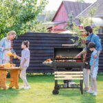 Seizeen Charcoal Grill with Thermometer & Large Cooking Space, Smoker Grill, BBQ Grills for Camping & Picnic, Iron, black - Image 3