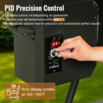 Z GRILLS Upgrade 567 Sq.in Cooking Area Wood Pellet Grill & Smoker 8 in 1 BBQ Smoker with PID Controller, 10 Lbs Hopper, Storage Shelf for Outdoor BBQ - Image 3