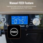 Z GRILLS Backyard Warrior 697 sq.in 8-in-1 Wood Pellet Grill Smoker with PID V3.0 Technology, LCD Screen, Meat Probes and Rain Cover - Image 5