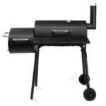 Ktaxon BBQ Grill Outdoor Charcoal Grill Offset Smoker for Patio Backyard,Black - Image 8