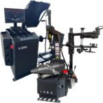 HPDMC Tire Changer and Balancer Combo 810 & S-1200A, 110V Tire Machine Set for Wheel Mounting & Balancing, Garage Auto Shop Equipment - Image 2