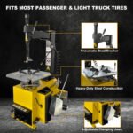 HPDMC Tire Changer and Wheel Balancer Combo - 110V Garage Tire Machine Set with S100 Wheel Balancer (±1g Accuracy, 7s Cycle) and 1.5HP Tire Changer for 11''–24' - Image 5