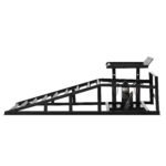 5 Ton Auto Car Truck Service Ramps Lifts, Garage Car Lift Hydraulic Ramps,Automotive Hydraulic Lift Repair Frame Lift(2 Pack) Black color,