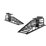 5 Ton Auto Car Truck Service Ramps Lifts, Garage Car Lift Hydraulic Ramps,Automotive Hydraulic Lift Repair Frame Lift(2 Pack) Black color, - Image 8