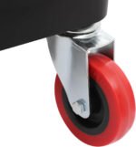 3 Tier Auto Detailing Cart, Rolling Utility Tool for Car Wash Organizer With Wheels - Mobile Cart for Garage Workshop Repair Shop - Image 8