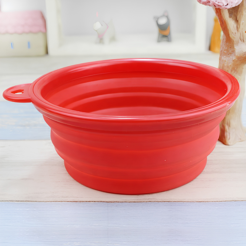 Collapsible Silicone Pet Travel Bowl for Food and Water - Image 6