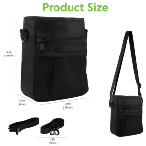 Pet Training Treat Pouch with Adjustable Waist Belt and Storage Pockets