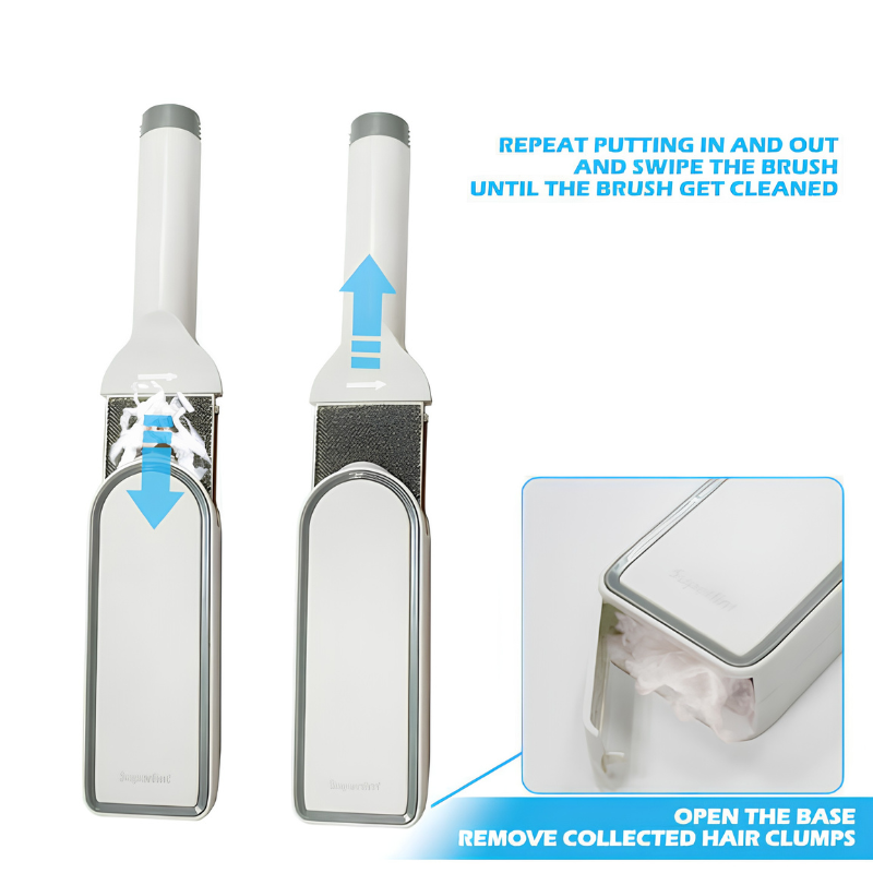 4-in-1 Pet Hair Remover Roller for Clothes, Sofas, Bedding, and Car Seats - Image 4
